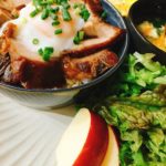 お家だからできる贅沢丼！厚切りチャーシュー丼ワンプレート【献立紹介】