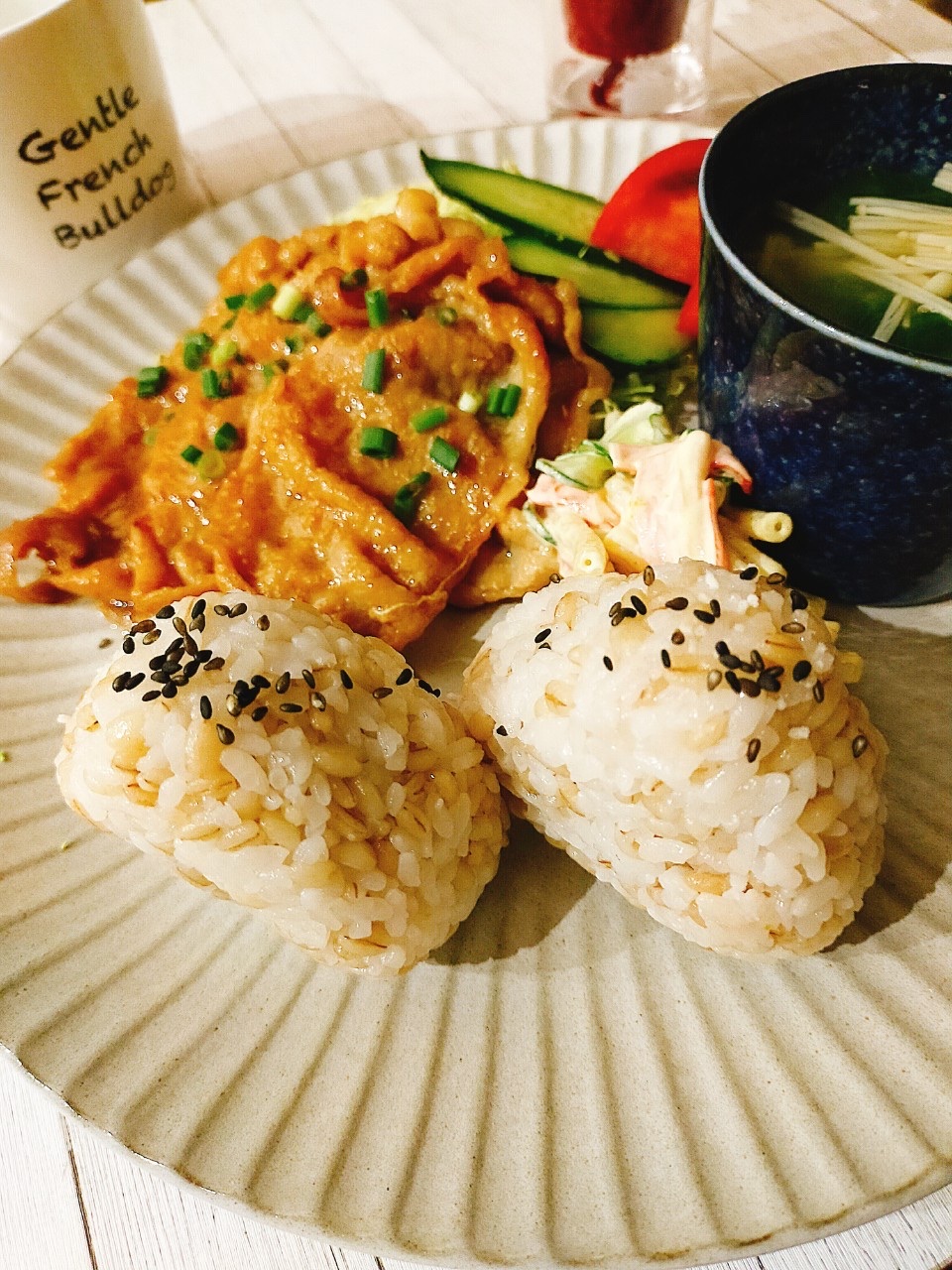 調味料を合わせて炒めるだけ！！生姜焼きワンプレート【献立紹介】