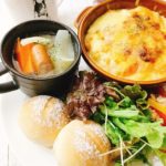 ほうれん草と鶏肉でシンプルに!マカロニグラタンのワンプレート【献立紹介】