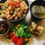 塩ダレで豚バラ肉が簡単絶品!!ねぎ塩豚丼ワンプレート【献立紹介】
