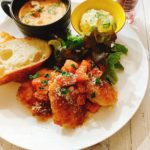 胸肉がトマトのソースで絶品!チキンカツワンプレート【献立紹介】