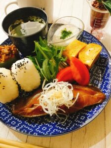 カレイの煮付けワンプレート